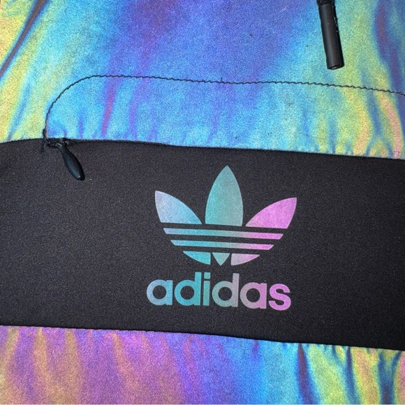 RARE Adidas Xeno Reflective Windbreaker Jacket - Picture 7 of 12